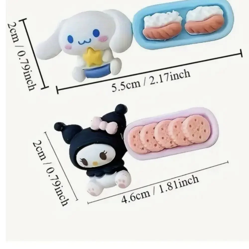 Sanrio NEW Hair Clips Hello Kitty 5-Piece Hair Accessory HELLO KITTY & Friends